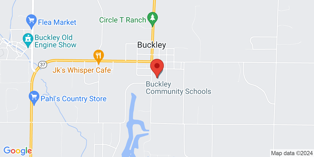 Map of Buckley Branch Library
